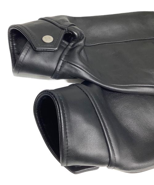 Schott（ショット）Schott (ショット) レザージャケット ブラック サイズ:Lの古着・服飾アイテム