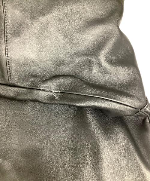 Schott（ショット）Schott (ショット) レザージャケット ブラック サイズ:Lの古着・服飾アイテム