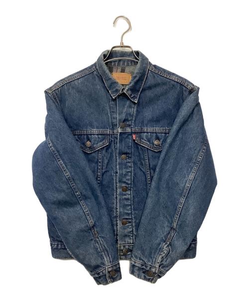 LEVI'S（リーバイス）LEVI'S (リーバイス) 裏ブランケットデニムジャケット インディゴ サイズ:42の古着・服飾アイテム