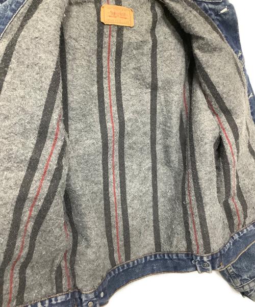 LEVI'S（リーバイス）LEVI'S (リーバイス) 裏ブランケットデニムジャケット インディゴ サイズ:42の古着・服飾アイテム