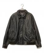 Eddie Bauerエディーバウアー）の古着「レザージャケット」｜ブラウン