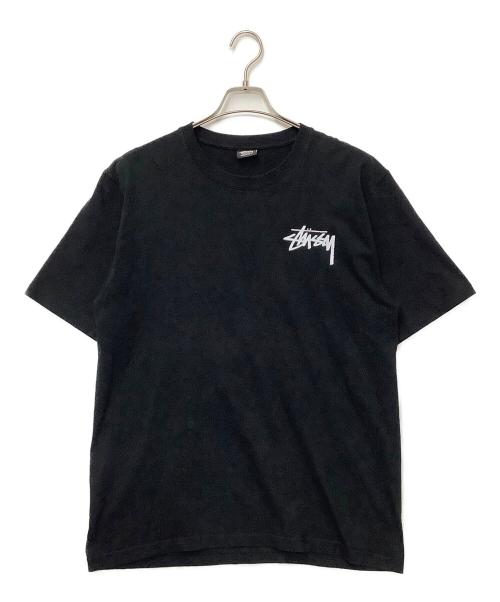 stussy（ステューシー）stussy (ステューシー) 半袖カットソー ブラック サイズ:XLの古着・服飾アイテム