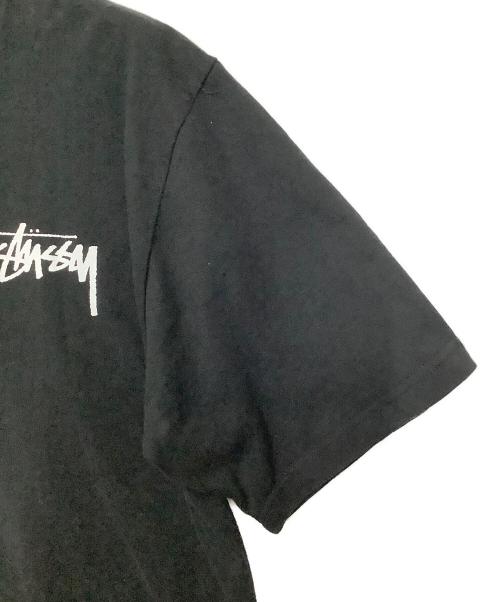 stussy（ステューシー）stussy (ステューシー) 半袖カットソー ブラック サイズ:XLの古着・服飾アイテム
