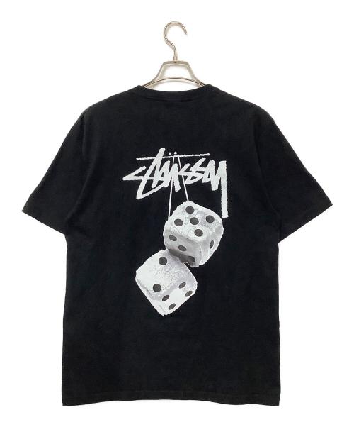 stussy（ステューシー）stussy (ステューシー) 半袖カットソー ブラック サイズ:XLの古着・服飾アイテム