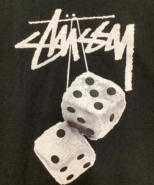 stussy（ステューシー）stussy (ステューシー) 半袖カットソー ブラック サイズ:XLの古着・服飾アイテム