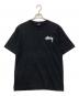 stussy（ステューシー）の古着「半袖カットソー」｜ブラック