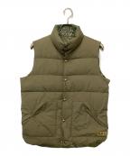 TATRASタトラス）の古着「ダウンベスト」｜グリーン