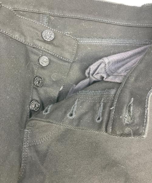 GUCCI（グッチ）GUCCI (グッチ) ストレートパンツ ブラック サイズ:46の古着・服飾アイテム