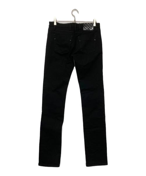 GUCCI（グッチ）GUCCI (グッチ) ストレートパンツ ブラック サイズ:46の古着・服飾アイテム