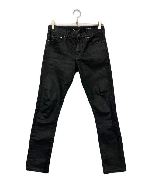 Saint Laurent Paris（サンローランパリ）Saint Laurent Paris (サンローランパリ) ブラックスキニーデニムパンツ ブラック サイズ:W28の古着・服飾アイテム
