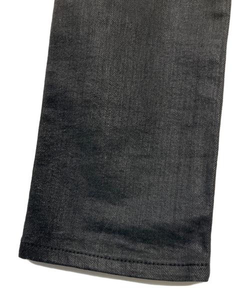 Saint Laurent Paris（サンローランパリ）Saint Laurent Paris (サンローランパリ) ブラックスキニーデニムパンツ ブラック サイズ:W28の古着・服飾アイテム