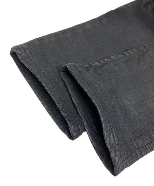 Saint Laurent Paris（サンローランパリ）Saint Laurent Paris (サンローランパリ) ブラックスキニーデニムパンツ ブラック サイズ:W28の古着・服飾アイテム