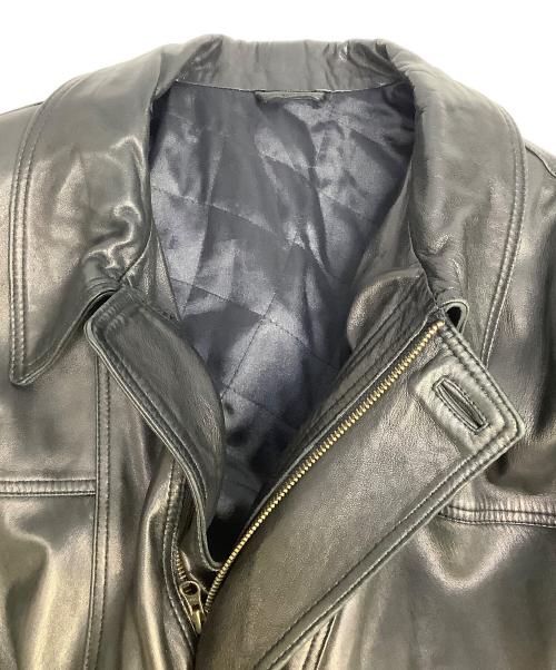 Bechelli（-）Bechelli (-) ラムレザージャケット ブラック サイズ:Lの古着・服飾アイテム
