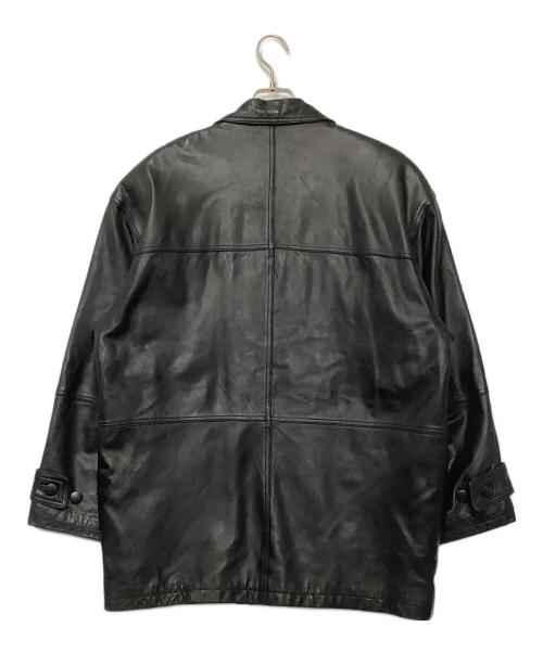 Bechelli（-）Bechelli (-) ラムレザージャケット ブラック サイズ:Lの古着・服飾アイテム