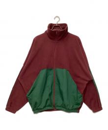 MALL（-）の古着「フリースジャケット」｜レッド×グリーン