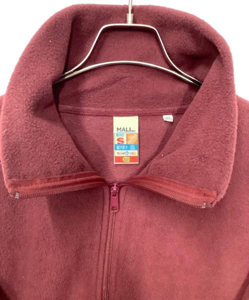 MALL（-）MALL (-) フリースジャケット レッド×グリーン サイズ:XLの古着・服飾アイテム