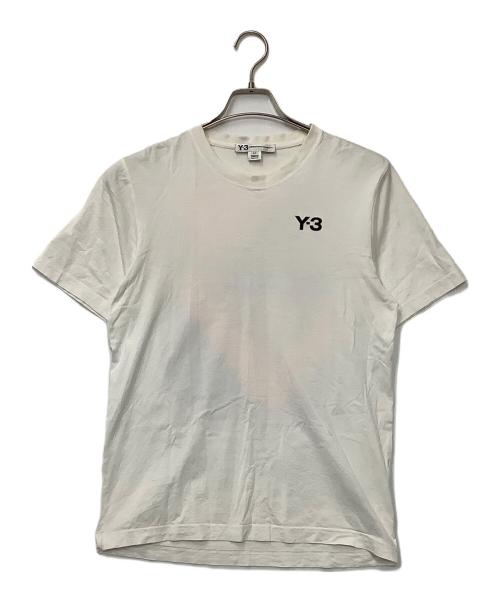 adidas（アディダス）adidas (アディダス) YOHJI YAMAMOTO (ヨウジヤマモト) 半袖カットソー ホワイト サイズ:Sの古着・服飾アイテム
