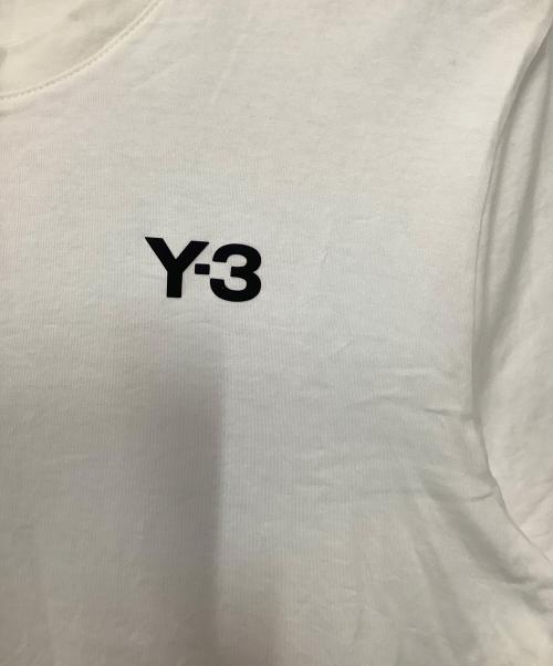 adidas（アディダス）adidas (アディダス) YOHJI YAMAMOTO (ヨウジヤマモト) 半袖カットソー ホワイト サイズ:Sの古着・服飾アイテム