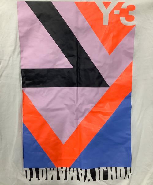 adidas（アディダス）adidas (アディダス) YOHJI YAMAMOTO (ヨウジヤマモト) 半袖カットソー ホワイト サイズ:Sの古着・服飾アイテム