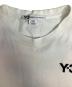 中古・古着 adidas (アディダス) YOHJI YAMAMOTO (ヨウジヤマモト) 半袖カットソー ホワイト サイズ:S：7000円