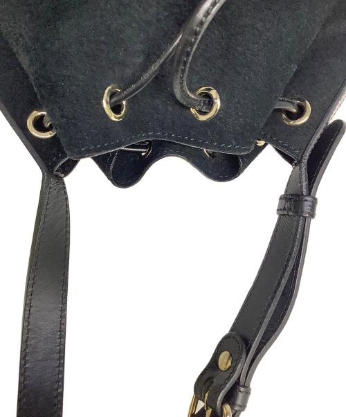 A.P.C.（アーペーセー）A.P.C. (アーペーセー) バケットショルダーバッグ ブラックの古着・服飾アイテム