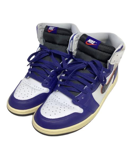 NIKE（ナイキ）NIKE (ナイキ) ハイカットスニーカー ブルー×ホワイト サイズ:28cmの古着・服飾アイテム