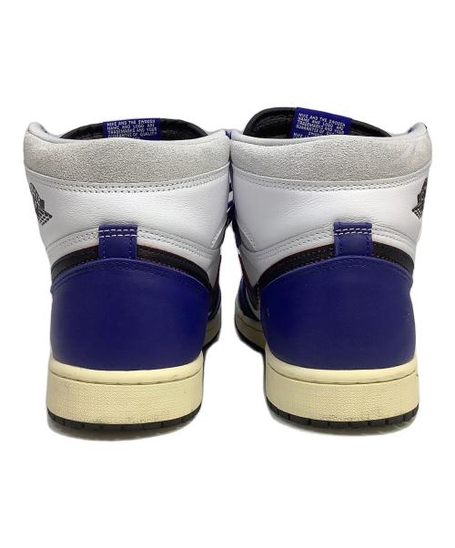 NIKE（ナイキ）NIKE (ナイキ) ハイカットスニーカー ブルー×ホワイト サイズ:28cmの古着・服飾アイテム