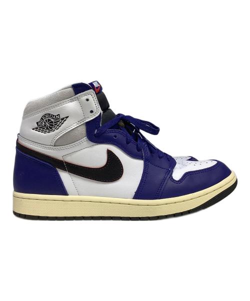 NIKE（ナイキ）NIKE (ナイキ) ハイカットスニーカー ブルー×ホワイト サイズ:28cmの古着・服飾アイテム