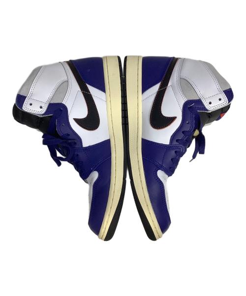 NIKE（ナイキ）NIKE (ナイキ) ハイカットスニーカー ブルー×ホワイト サイズ:28cmの古着・服飾アイテム