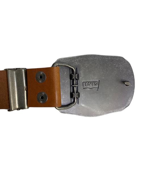 LEVI'S（リーバイス）LEVI'S (リーバイス) TWO HORSE バックル レザーベルト ブラウンの古着・服飾アイテム