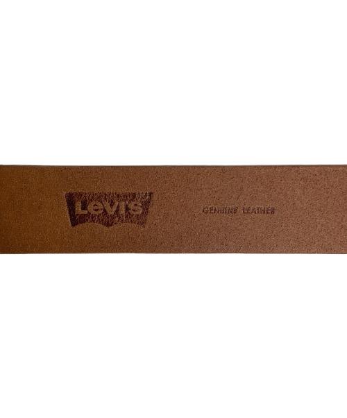 LEVI'S（リーバイス）LEVI'S (リーバイス) TWO HORSE バックル レザーベルト ブラウンの古着・服飾アイテム