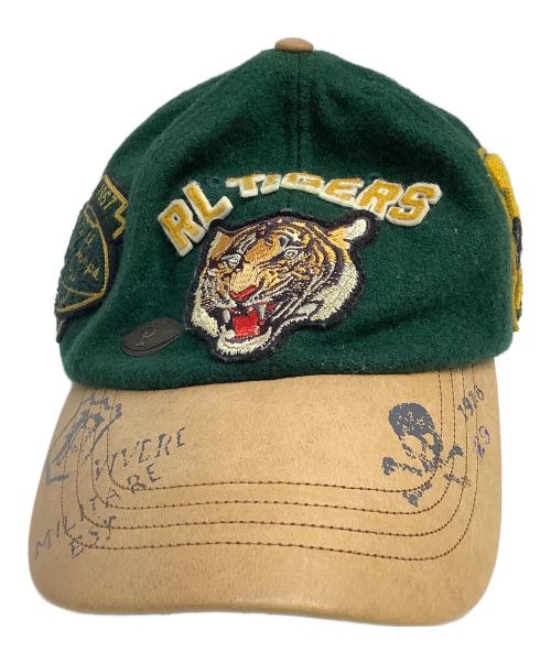 POLO RALPH LAUREN（ポロ・ラルフローレン）POLO RALPH LAUREN (ポロ・ラルフローレン) キャップ グリーンの古着・服飾アイテム