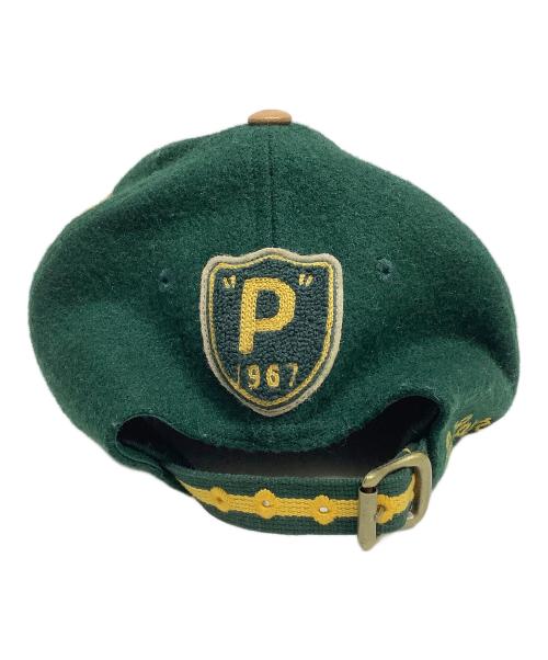 POLO RALPH LAUREN（ポロ・ラルフローレン）POLO RALPH LAUREN (ポロ・ラルフローレン) キャップ グリーンの古着・服飾アイテム