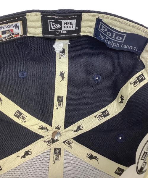 New Era（ニューエラ）New Era (ニューエラ) POLO RALPH LAUREN (ポロ・ラルフローレン) キャップ ネイビー サイズ:LARGEの古着・服飾アイテム
