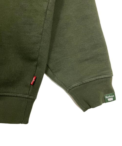 Barbour（バブアー）Barbour (バブアー) LEVI'S (リーバイス) プルオーバーパーカー カーキ サイズ:Mの古着・服飾アイテム
