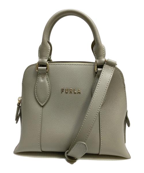 FURLA（フルラ）FURLA (フルラ) 2WAYショルダーバッグ グレーの古着・服飾アイテム