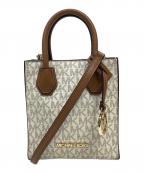 MICHAEL KORSマイケル・コース）の古着「2WAYショルダーバッグ」｜ブラウン×ベージュ