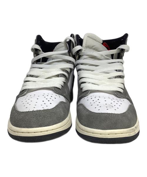 NIKE（ナイキ）NIKE (ナイキ) ハイカットスニーカー グレー×ホワイト サイズ:27.5cmの古着・服飾アイテム