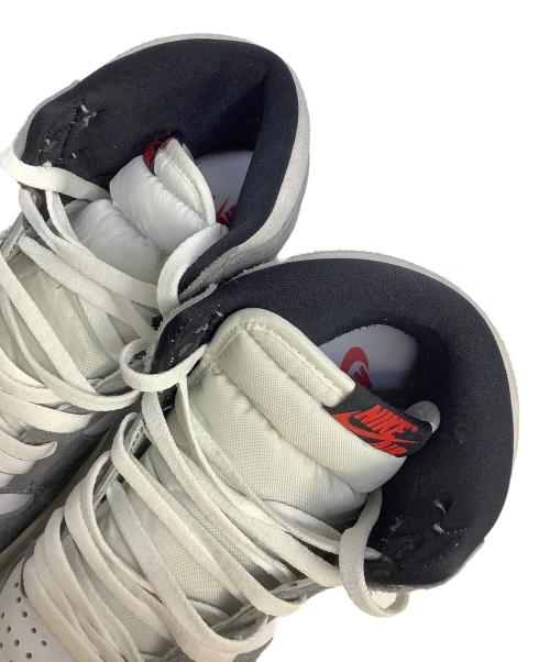 NIKE（ナイキ）NIKE (ナイキ) ハイカットスニーカー グレー×ホワイト サイズ:27.5cmの古着・服飾アイテム