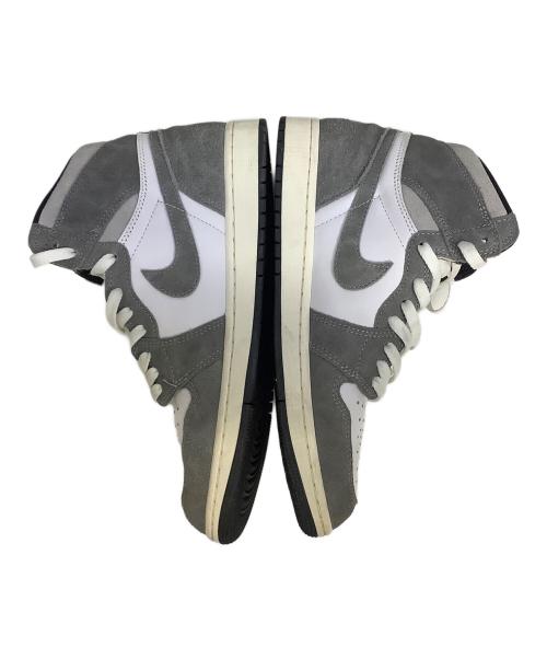 NIKE（ナイキ）NIKE (ナイキ) ハイカットスニーカー グレー×ホワイト サイズ:27.5cmの古着・服飾アイテム