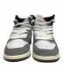 中古・古着 NIKE (ナイキ) ハイカットスニーカー グレー×ホワイト サイズ:27.5cm：13000円