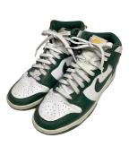 NIKEナイキ）の古着「ハイカットスニーカー」｜グリーン×ホワイト