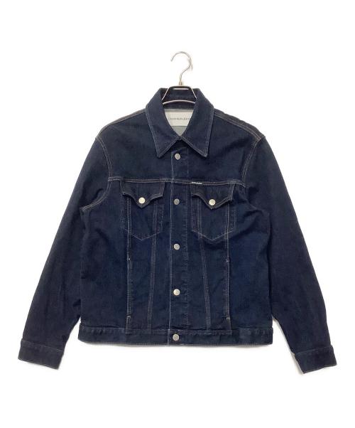 Calvin Klein Jeans（カルバンクラインジーンズ）Calvin Klein Jeans (カルバンクラインジーンズ) デニムジャケット インディゴ サイズ:XLの古着・服飾アイテム