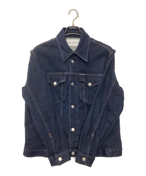 Calvin Klein Jeans（カルバンクラインジーンズ）Calvin Klein Jeans (カルバンクラインジーンズ) デニムジャケット インディゴ サイズ:XLの古着・服飾アイテム