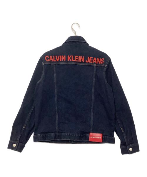 Calvin Klein Jeans（カルバンクラインジーンズ）Calvin Klein Jeans (カルバンクラインジーンズ) デニムジャケット インディゴ サイズ:XLの古着・服飾アイテム