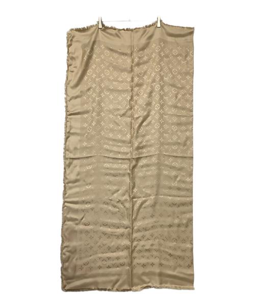 LOUIS VUITTON（ルイ ヴィトン）LOUIS VUITTON (ルイ ヴィトン) ショール ベージュの古着・服飾アイテム