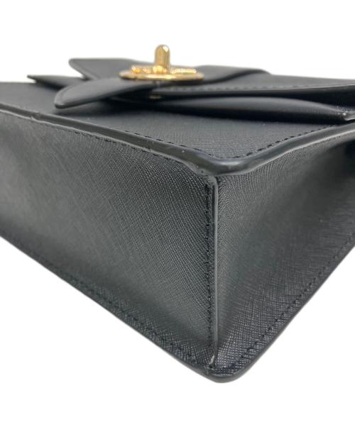 MICHAEL KORS（マイケル・コース）MICHAEL KORS (マイケル・コース) ショルダーバッグ ブラックの古着・服飾アイテム