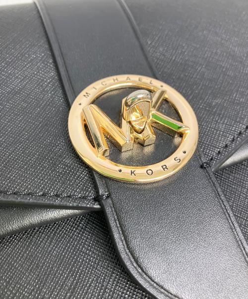 MICHAEL KORS（マイケル・コース）MICHAEL KORS (マイケル・コース) ショルダーバッグ ブラックの古着・服飾アイテム