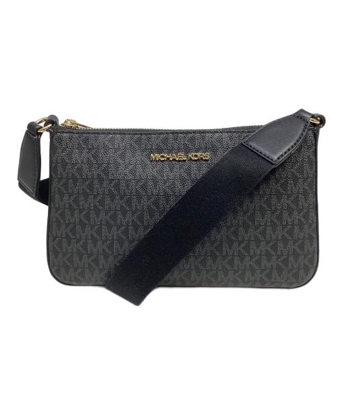 MICHAEL KORS（マイケル・コース）MICHAEL KORS (マイケル・コース) ショルダーバッグ ブラックの古着・服飾アイテム