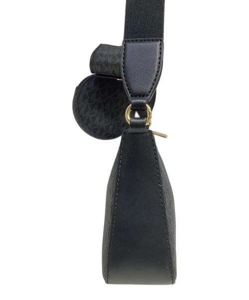 MICHAEL KORS（マイケル・コース）MICHAEL KORS (マイケル・コース) ショルダーバッグ ブラックの古着・服飾アイテム